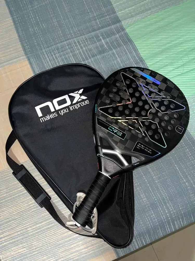 Raket Padel NOX AT 02 Genius 2024 Carbon 18K