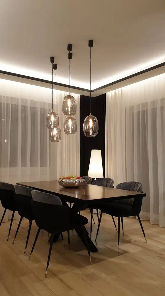 Wall Moulding Sekat Plafon Partisi PVC GRC Gypsum Jasa Tukang Pasang