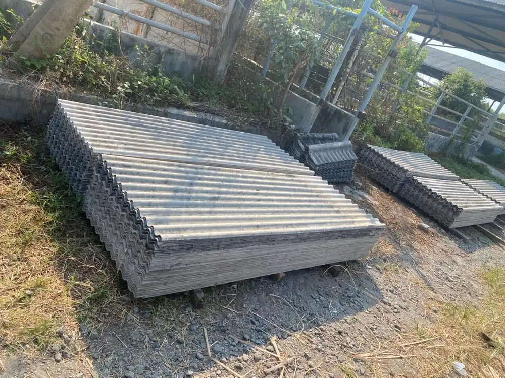 Asbes gelombang kecil ukuran 180 x 100