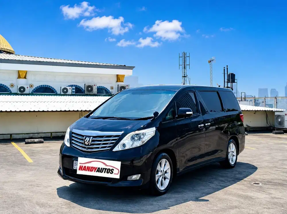 Toyota Alphard G Premium Sound 2010 Hitam