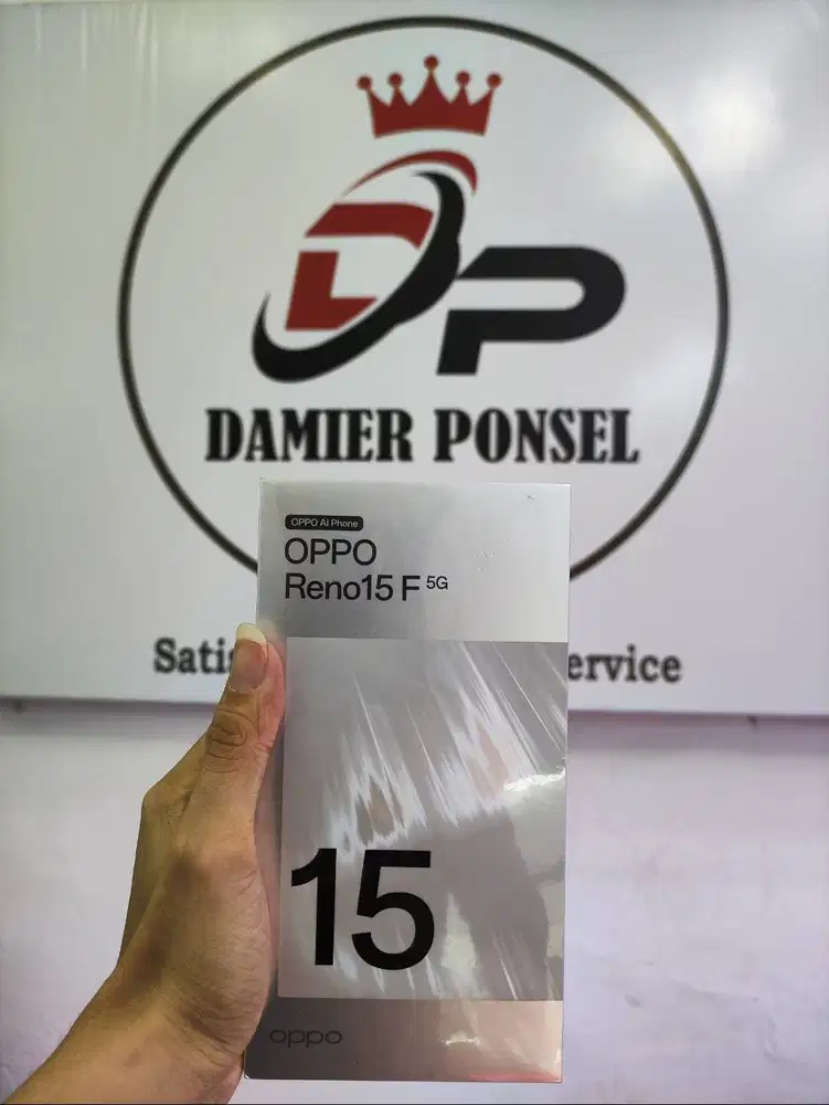 OPPO RENO 15F 5G (12/256) GARANSI S/D FEBRUARI 2027