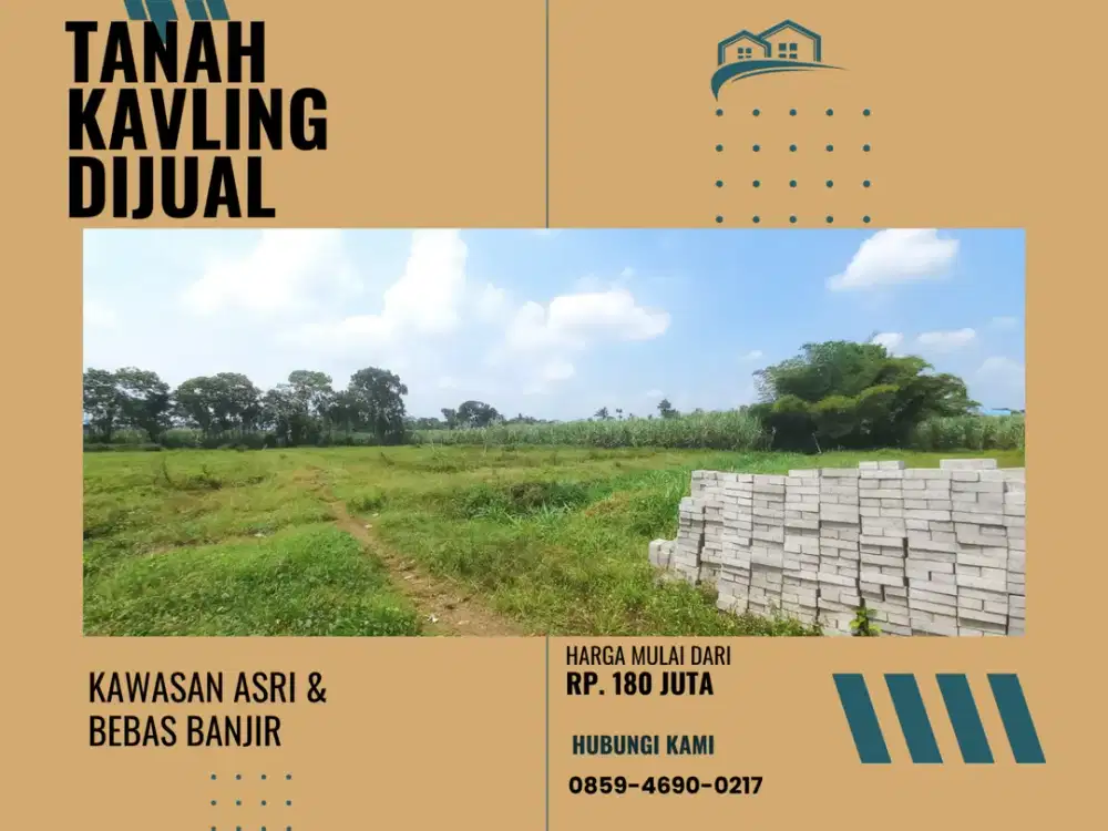 3 Menit Gerbang Tol Pakis Malang SHM Split Cocok Bangun Rumah Tanah Malang