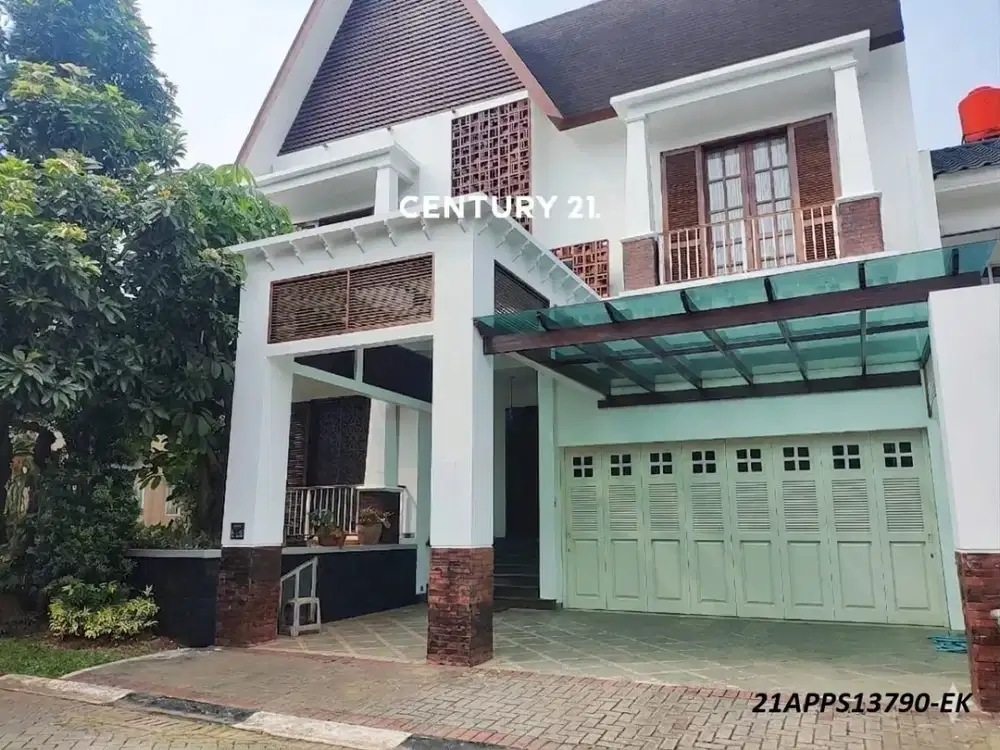 Dijual Rumah Mewah Di Kebayoran Residence, Bintaro Sektor 7 Lingkungan nyaman & Bersih.