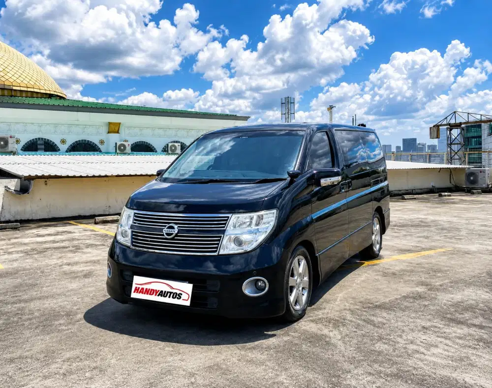 Nissan Elgrand HWS Black Leather 2009 Hitam