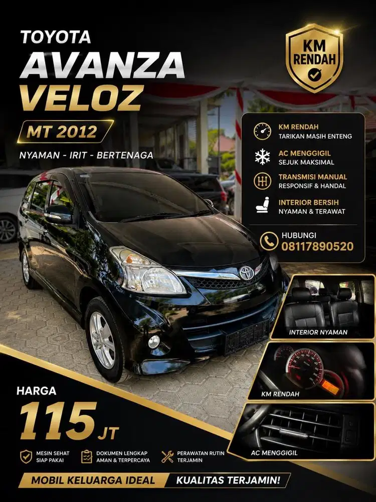 Avanza Veloz 2012 MT