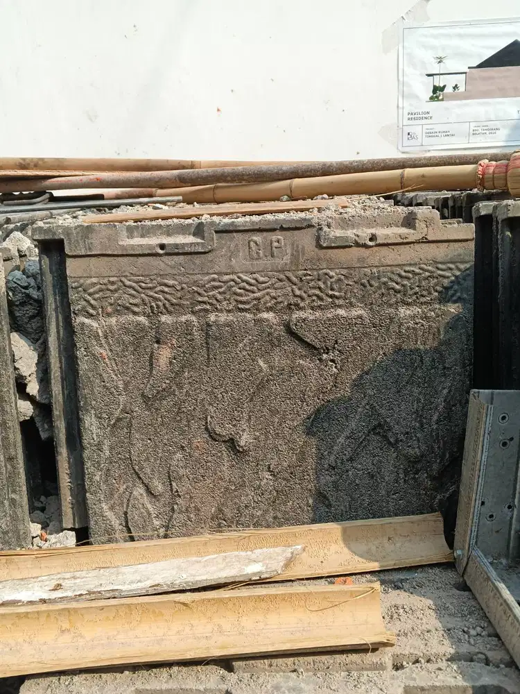 Jual murah genteng beton bekas bongkaran