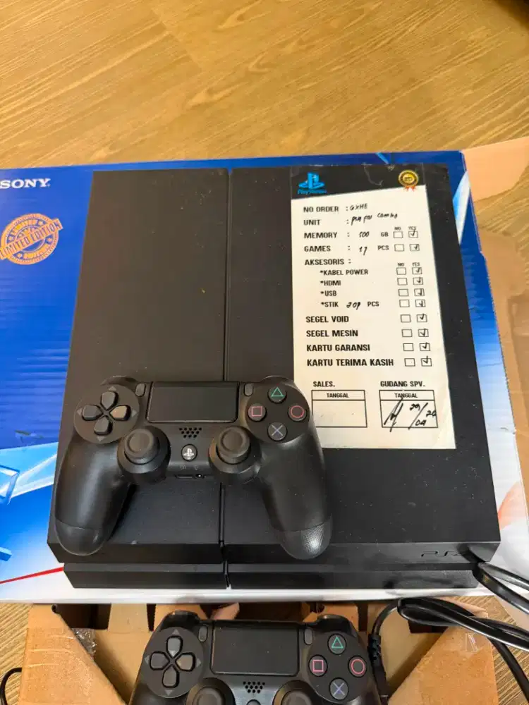 PS 4 Masih Garansi