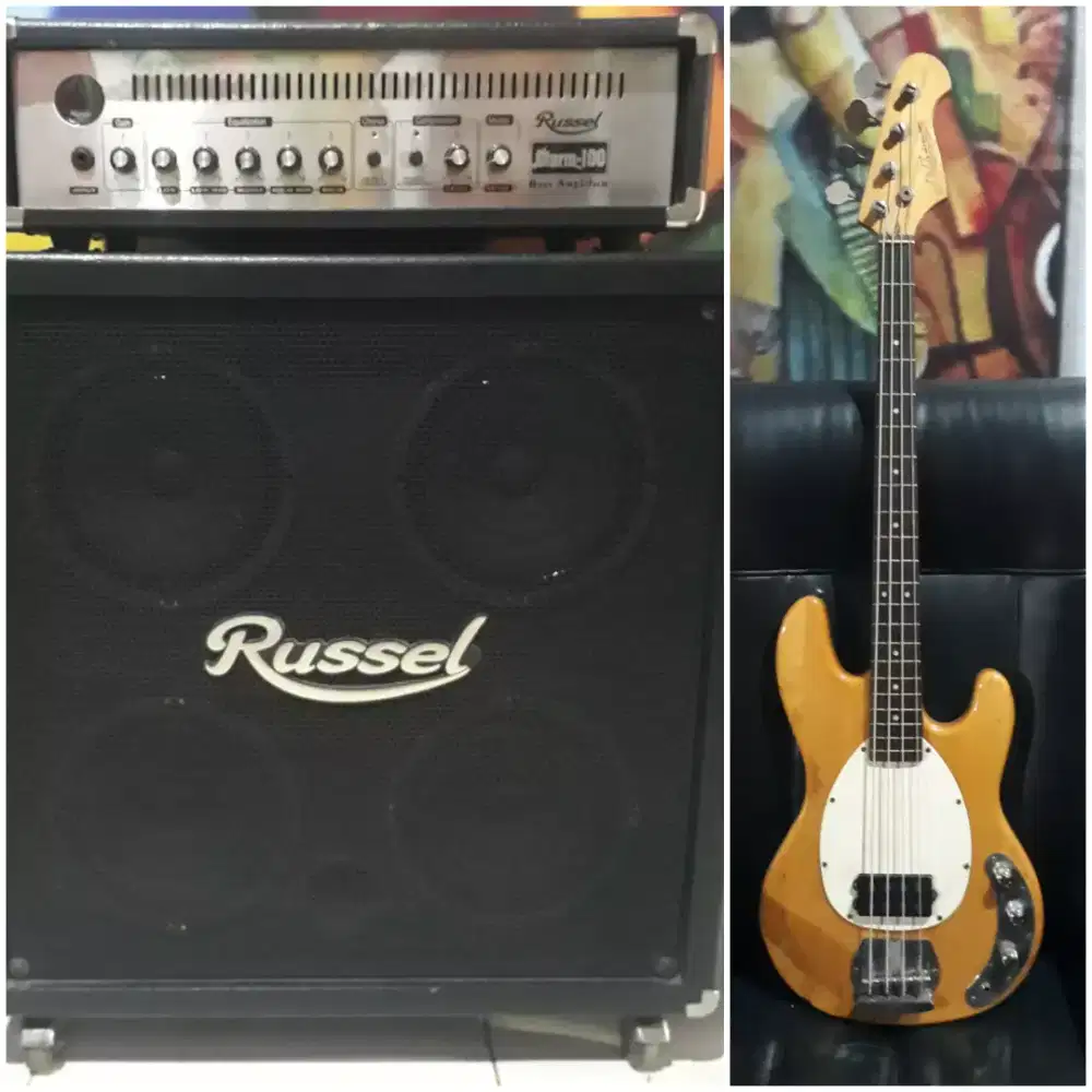 Bass J&D + Head kabinet 8 X 4