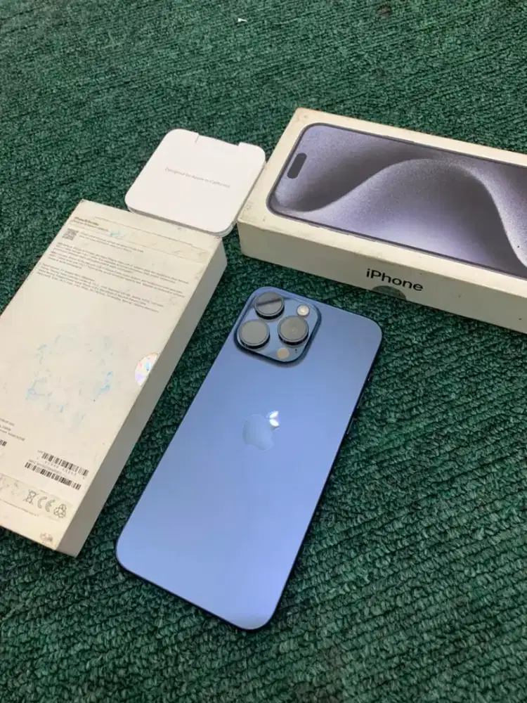 iPhone 15 promax 256 resmi ibox
Fullset orian
Bh 88% 
Cc 593
Mulus