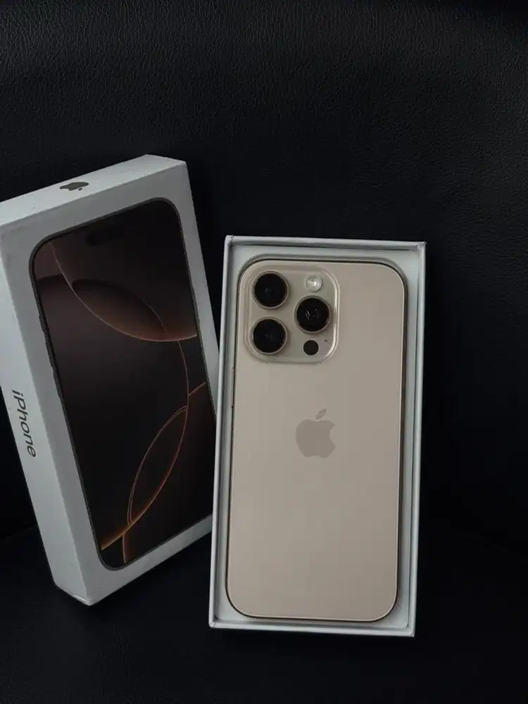 iphone 16 pro 128gb bh 88% original inter sinyal ada