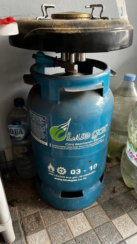 Tabung Blue Gas 5,5 KG + Kompor (Include Isi)