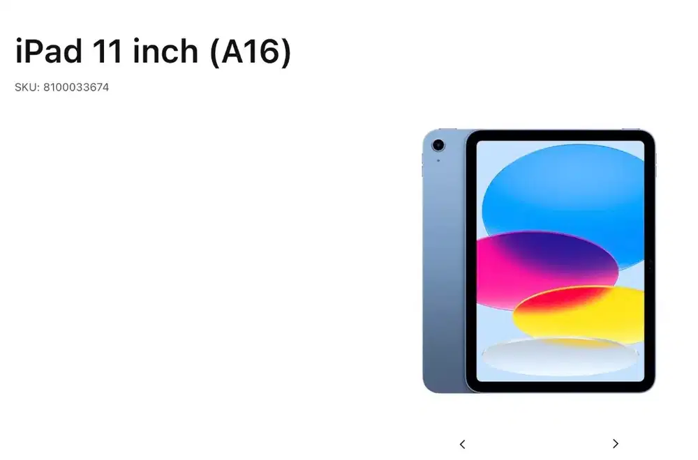 IPAD GEN 11 (A16)