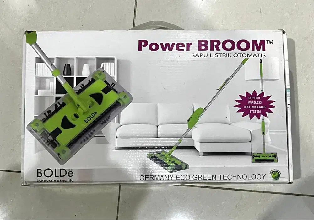 BOLDE Power Broom / Sapu Otomatis kondisi BARU (NEW)