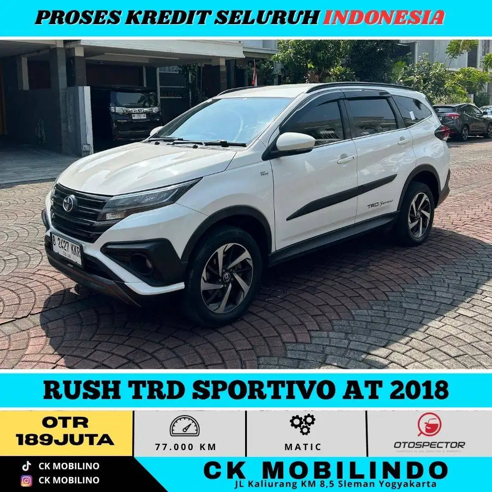 RUSH TRD SPORTIVO AT 2018 SUV Keluarga Idaman