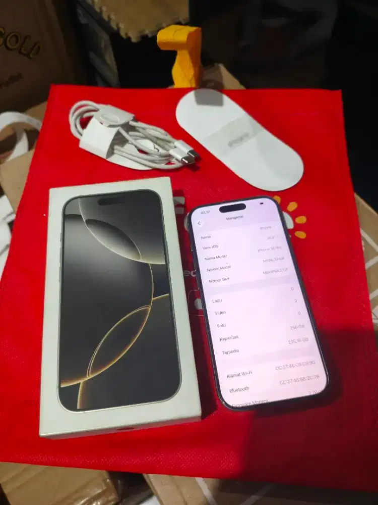 Jual Iphone 16 Pro 256 gb ibox