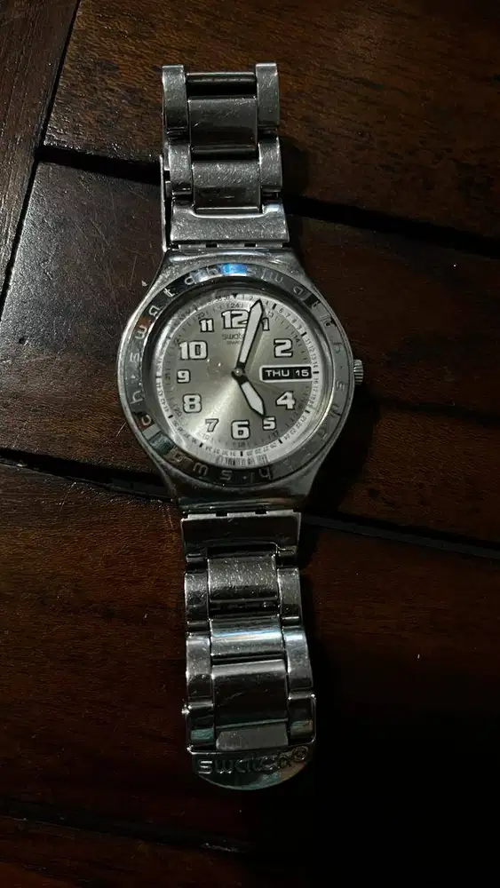 Jam Tangan Wanita Vintage Swatch Irony Cool Days (YGS716GX) ORI