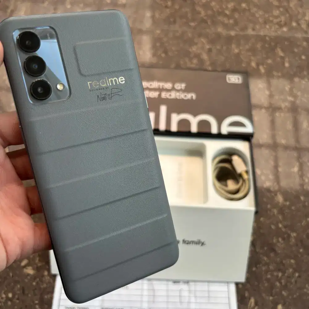 Realme gt master edition 8/256 lengkap