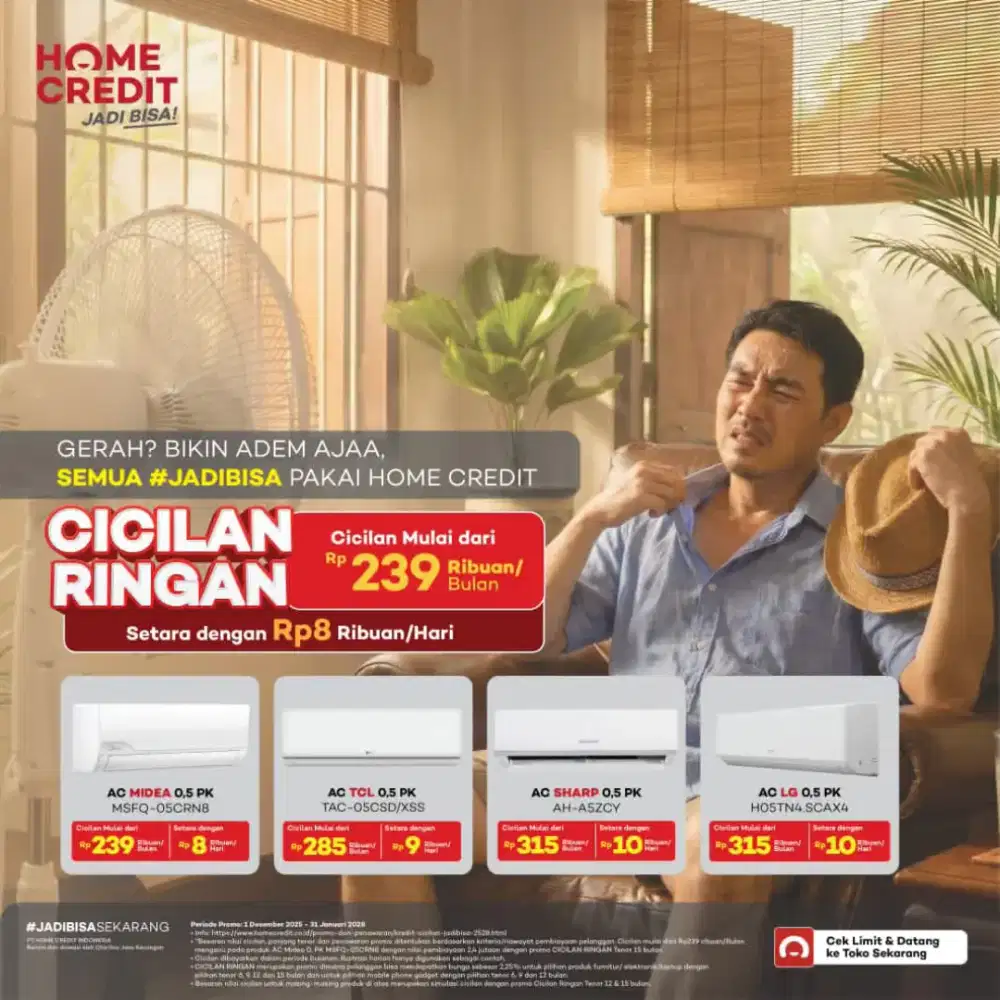 Cicilan ringan AC
