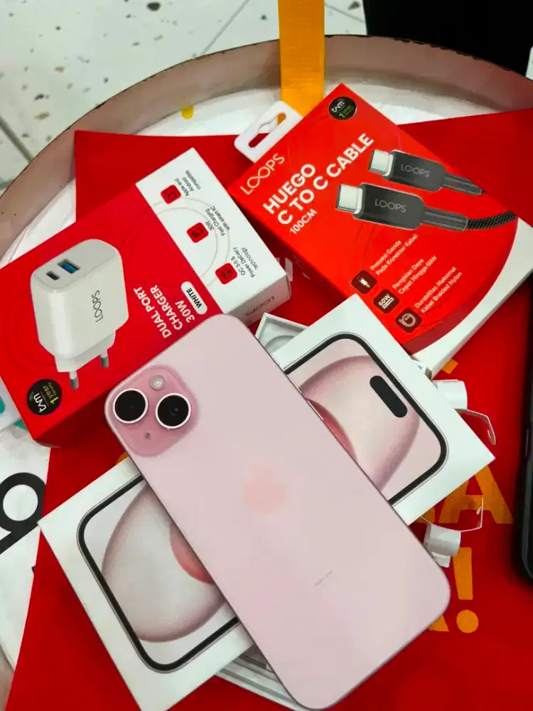 IPHONE 15 BASIC BISA DI CICIL GRATIS 1/2 BULAN BUNGA 0% TANPA DP