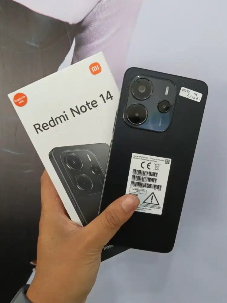 Redmi note 14 ram 8/128 second