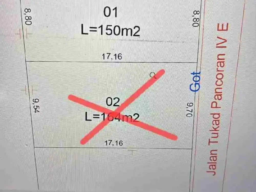 Tanah murah luas kecil Panjer