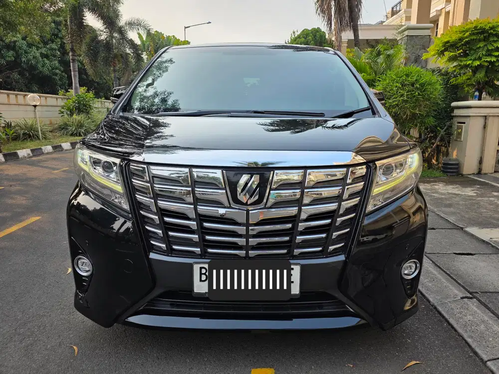 Harga Cash 455jt Alphard 2.5 G ATPM 2018 regnik17 km.60rb