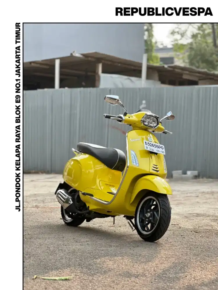 VESPA SPRINT NEW MODEL 150 IGET ABS LED THN 2024 VERY LOW KM!