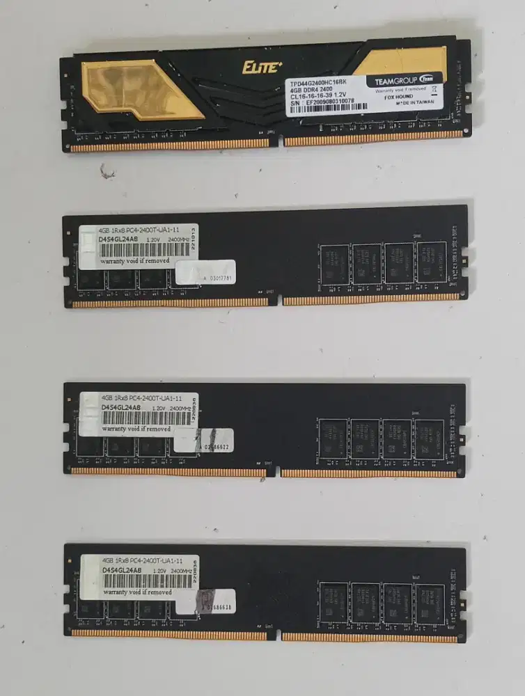 Memory PC DDR4 4Gb PC2400