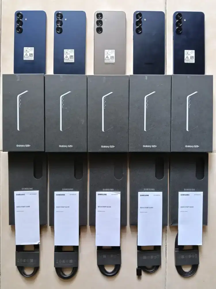 Samsung S25 plus seperti baru