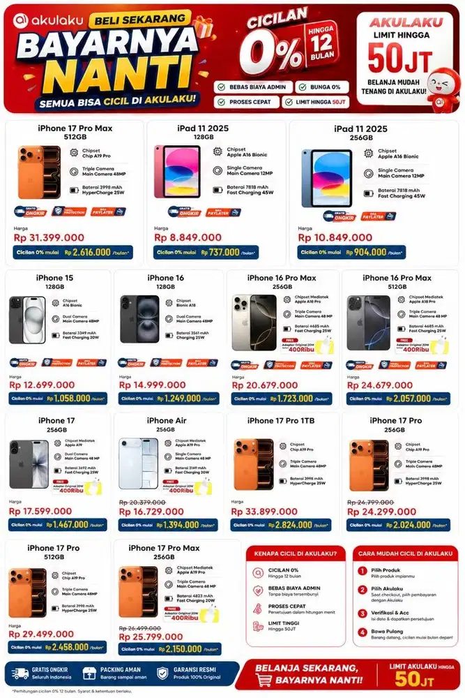 PROMO IPHONE AGUSTUS