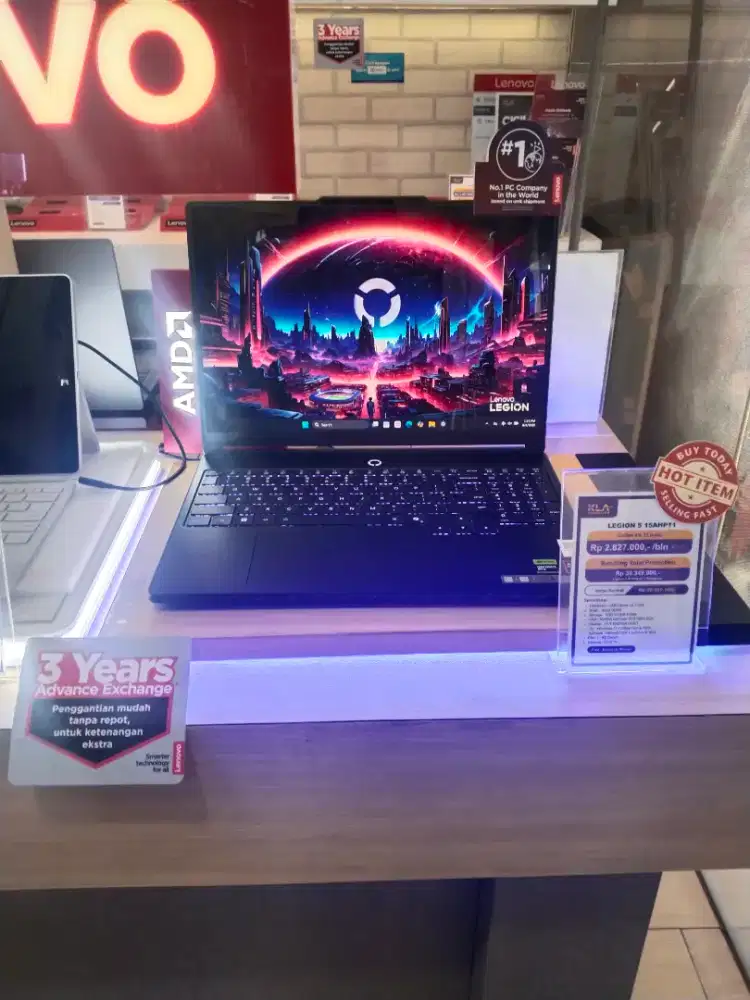 Promo Cicilan bunga 0% Lenovo Legion 5 d KLA Komputer Mataram Semarang