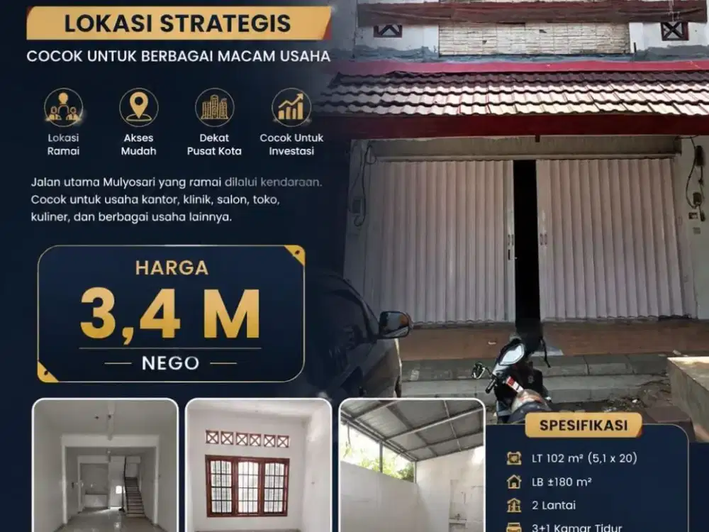 Ruko Raya Mulyosari