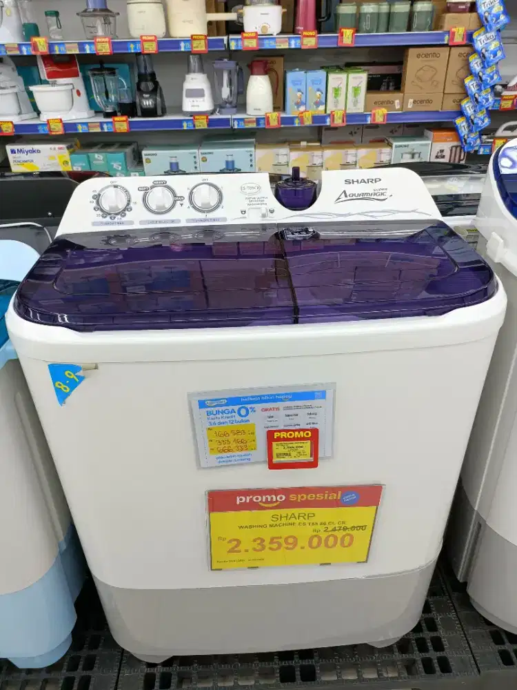 Promo Cicilan Mesin Cuci Tanpa DP dengan INDODANA SYARAT KTP