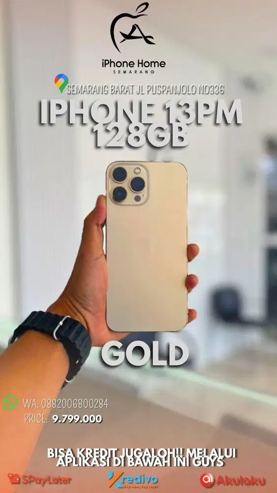 iPhone 13PM 128Gb iBox Gold