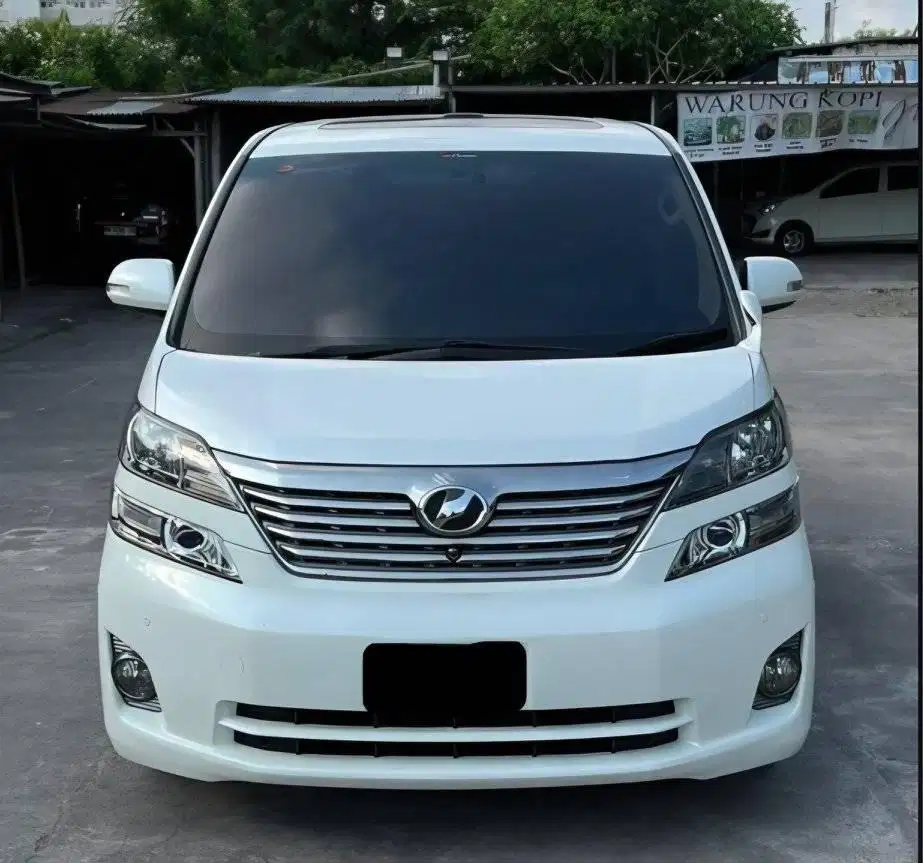 Vellfire V Premium Sound 2011/10 Putih