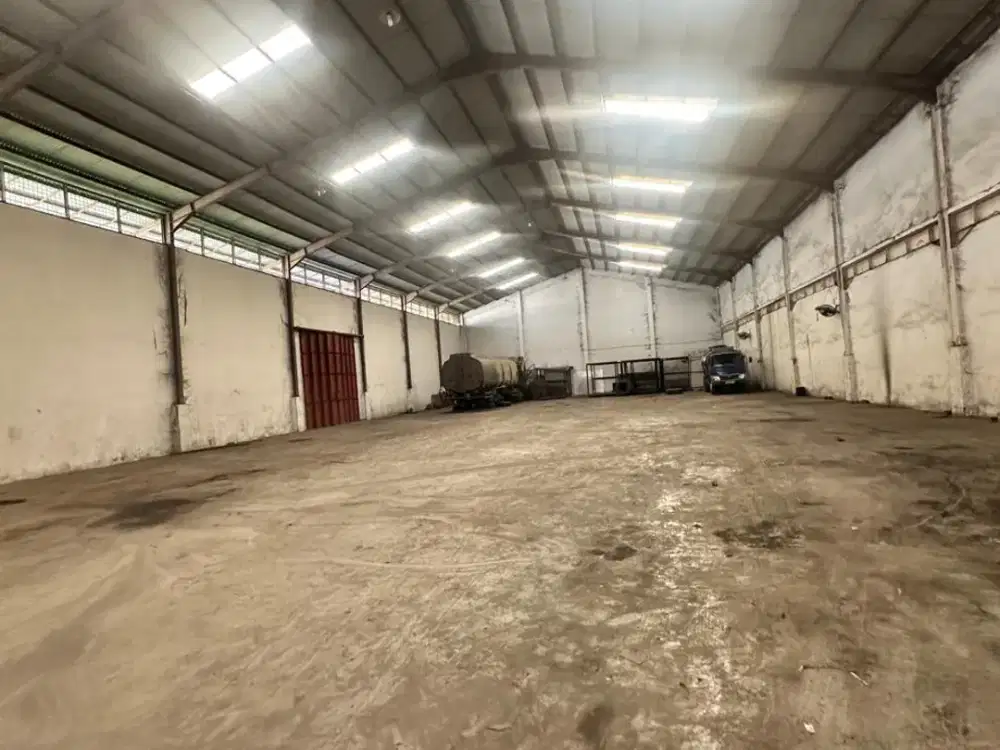 DIJUAL GUDANG LOKASI STRATEGIS DEKAT TOL DAERAH SAMPALI
