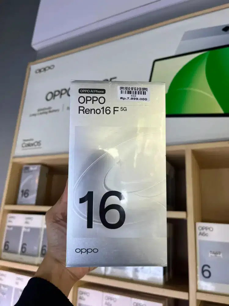 Oppo Reno 16F 5G 8/128gb ATLANTIS DAHSYAT