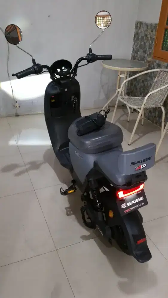 Sepeda listrik saige mulus siap pakai