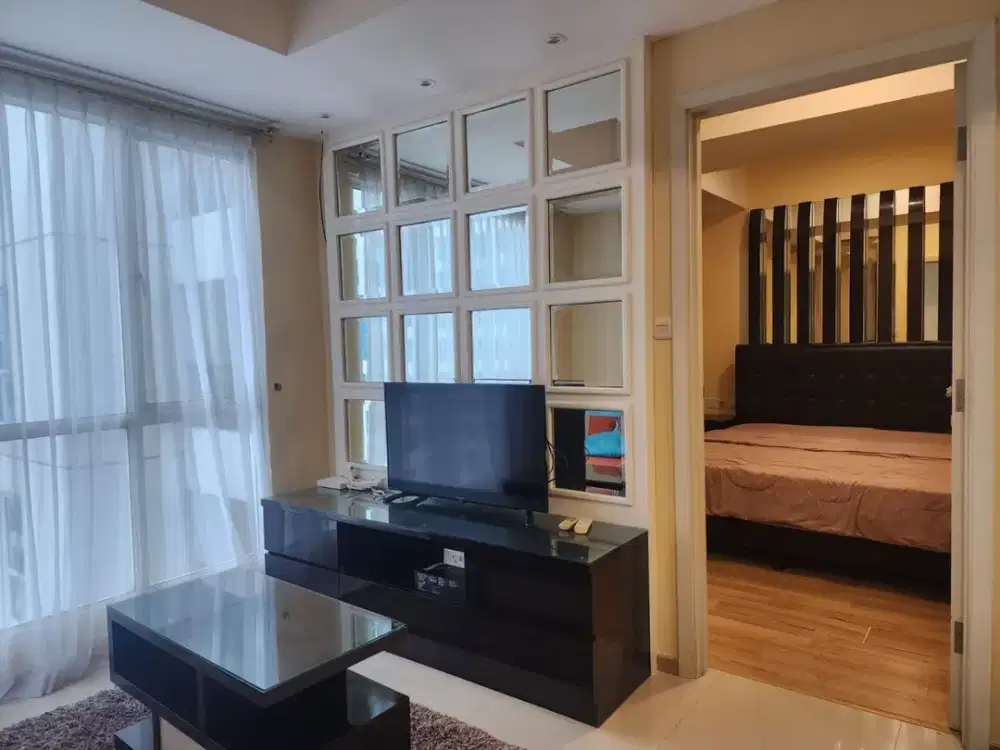 Disewakan Apartment Casagrande 1 BR Middle Floor Full Furnished Harga Terjangkau Jakarta Selatan
