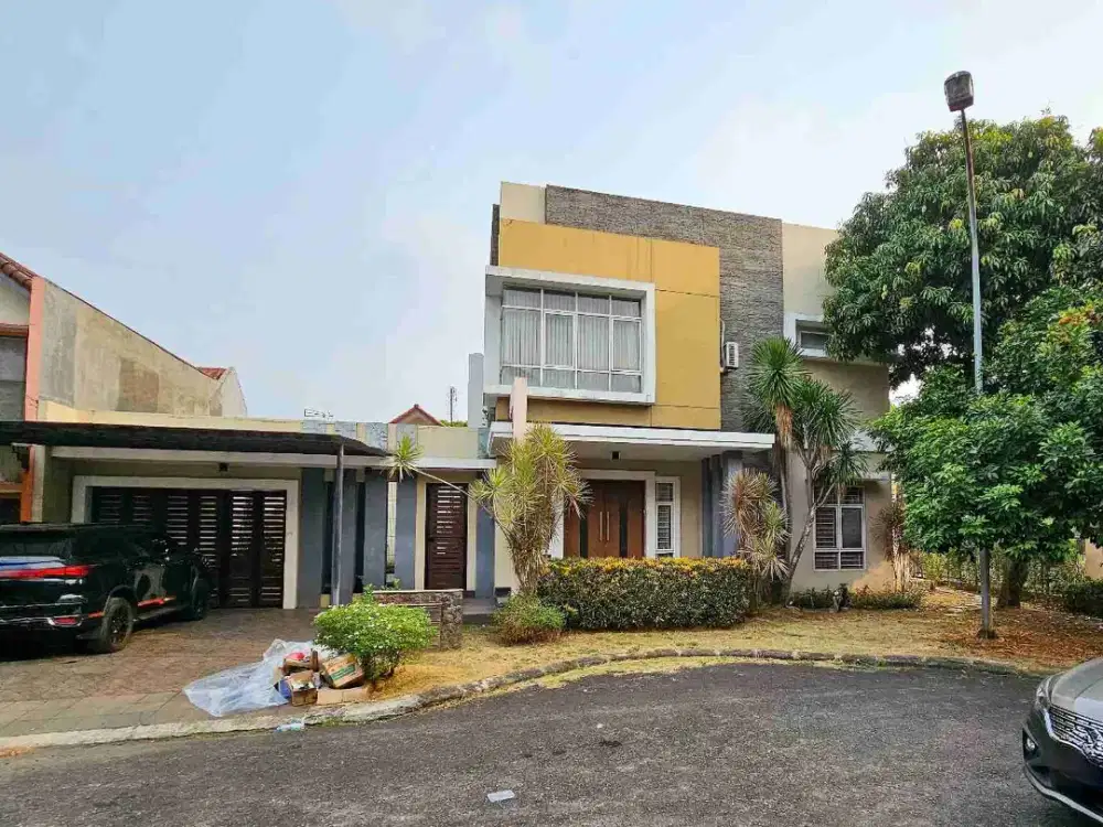 DIJUAL MURAH RUMAH LUAS CANTIK HUK SIAP HUNI DI ALAM SUTERA