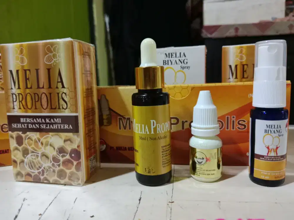 Propolis Melia membantu penyembuhan berbagai macam penyakit.