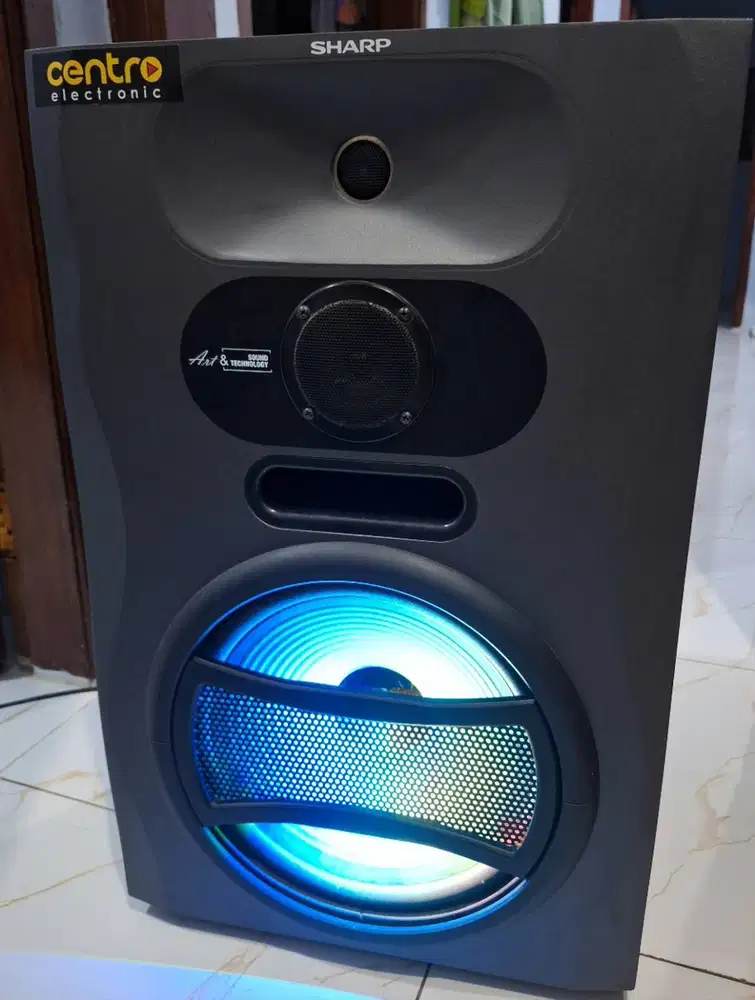 Speaker aktif sharp pro x series cbox prox12ubb original