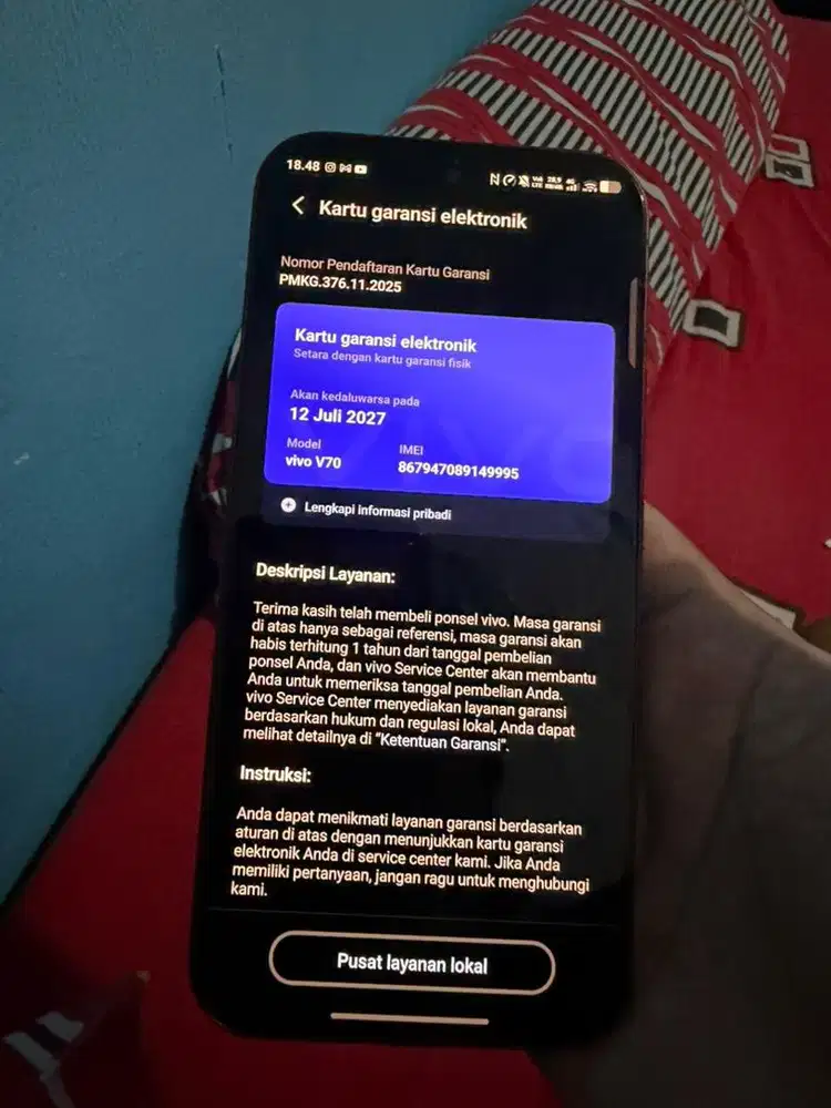 Vivo V70 5G Like a New
