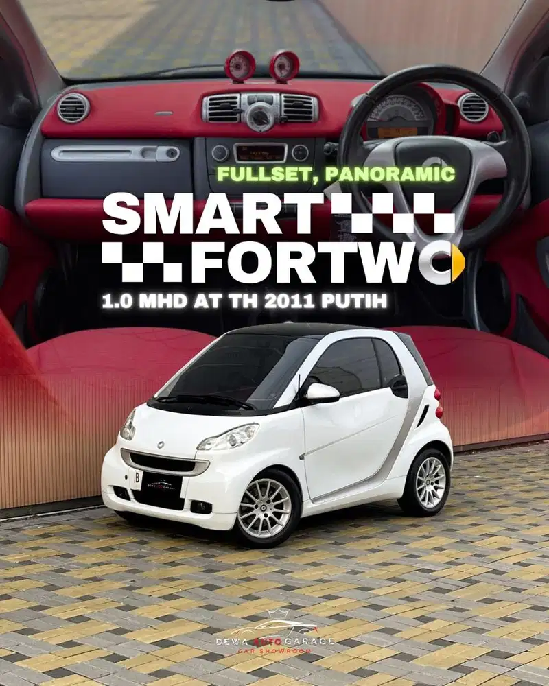 Smart Fortwo Matic 2011 Putih Istimewa