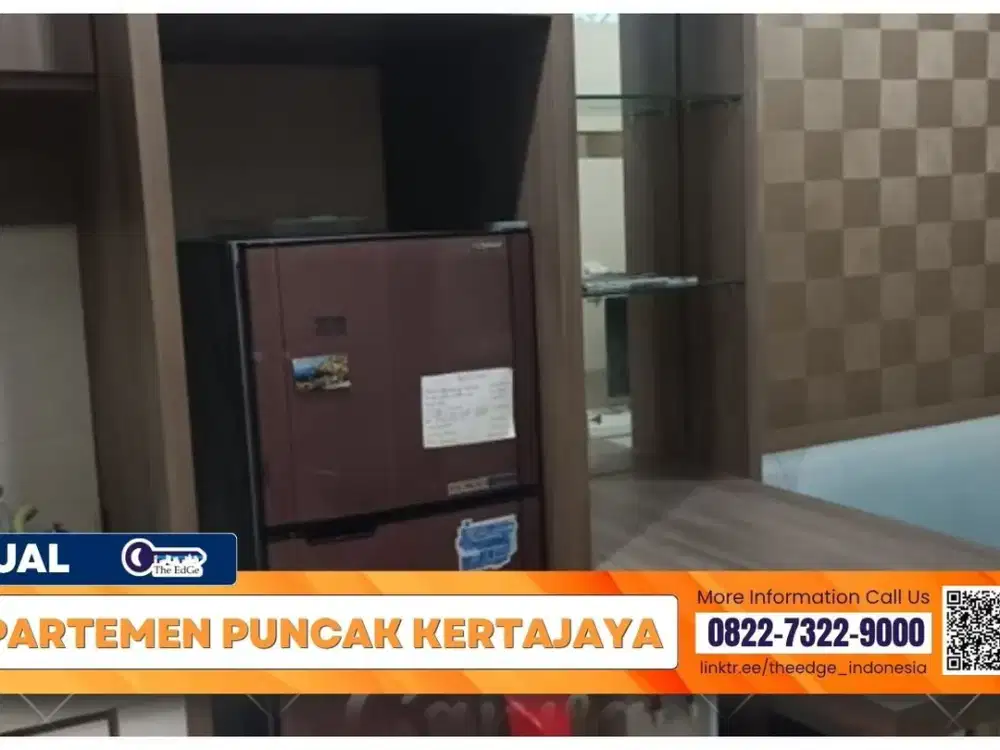 TINGGAL BAWA KOPER ! APARTEMEN PUNCAK KERTAJAYA POOL VIEW 275 JT - The EdGe