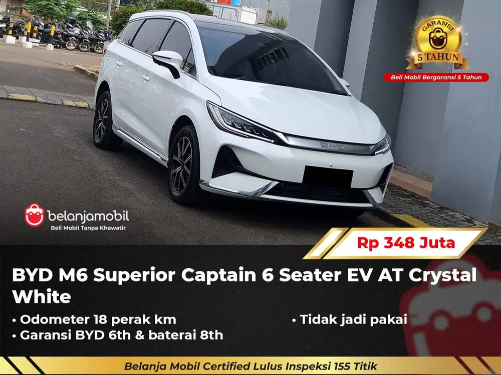 [ KM 18 PERAK ] BYD M6 M 6 Superior Captain 6 Seater EV 2025/2026