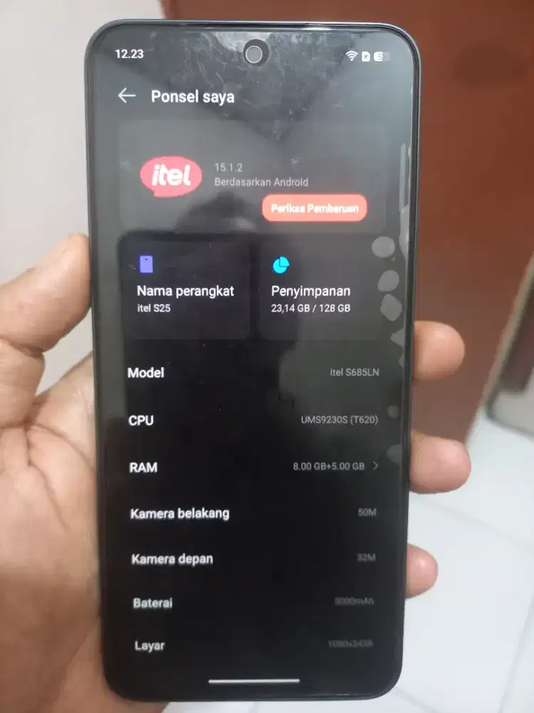 Itel s25 like new 8/128