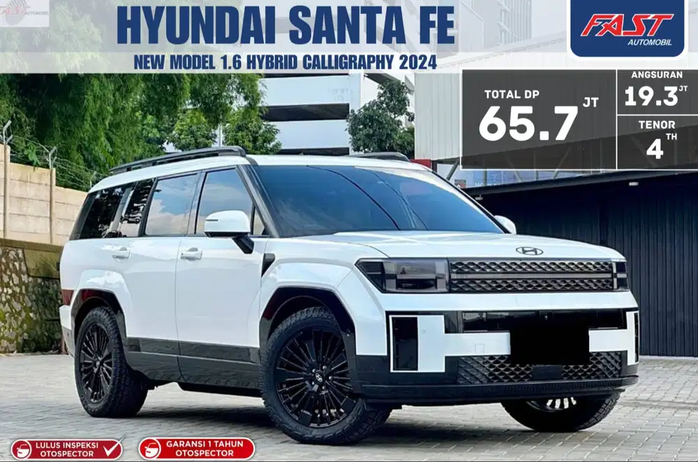 KM.6RB TANGAN PERTAMA PAJAK PANJANG HYUNDAI SANTA FE  HYBRID 2024