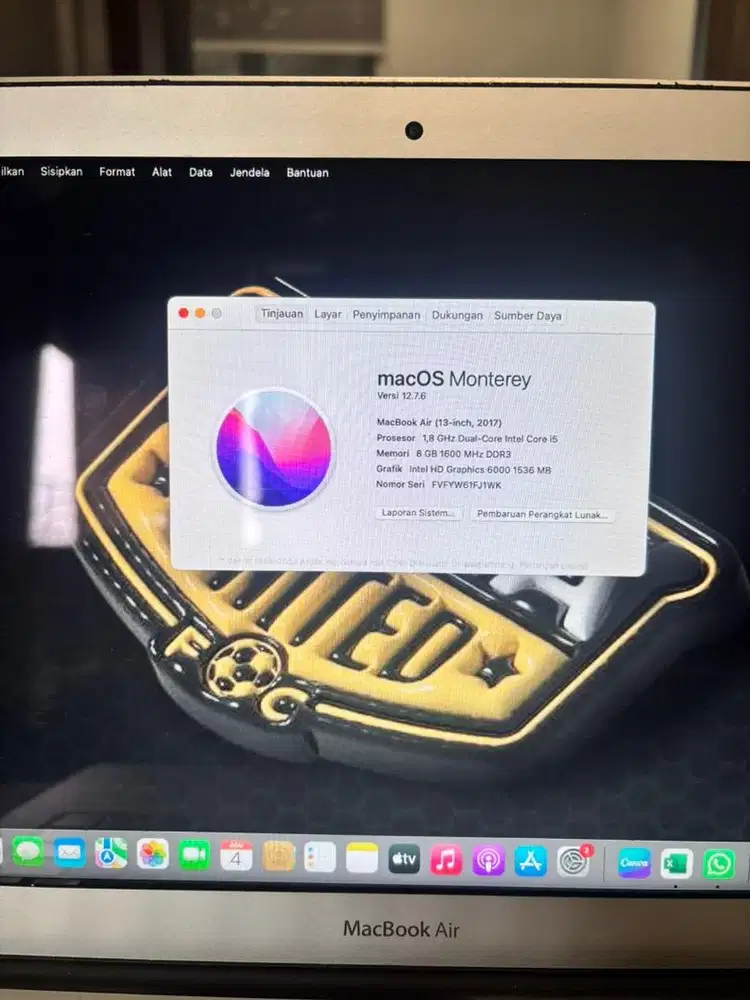 Mackbook air 2017 128gb