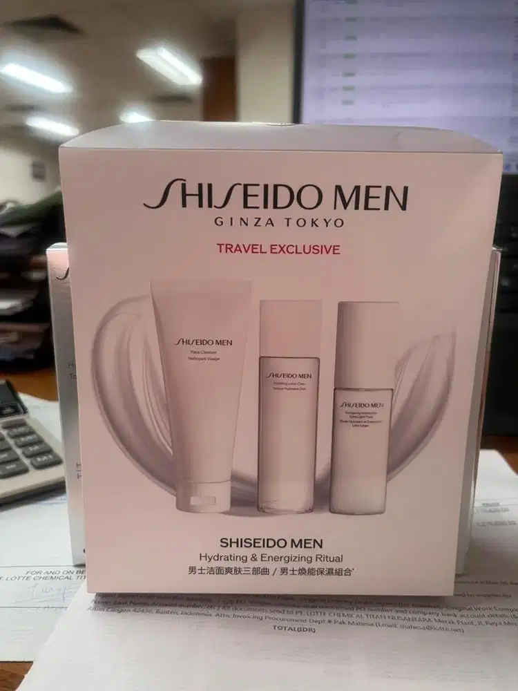 SHISEIDO MEN 3PCS FULL SIZE – NEW SEALED – TRAVEL EXCLUSIVE
